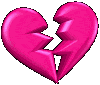 Gif animé coeur brisé